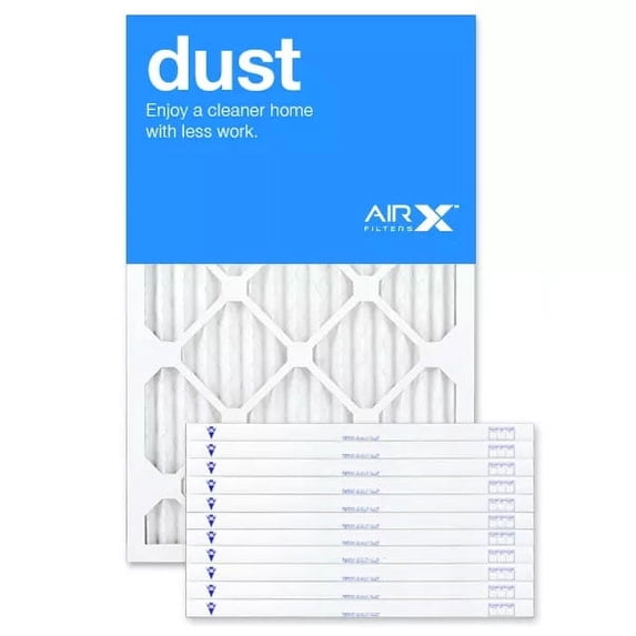 AIRx Filters Dust 14x36x1 Air Filter Replacement MERV 8 AC Furnace Pleated Filter, 12-Pack