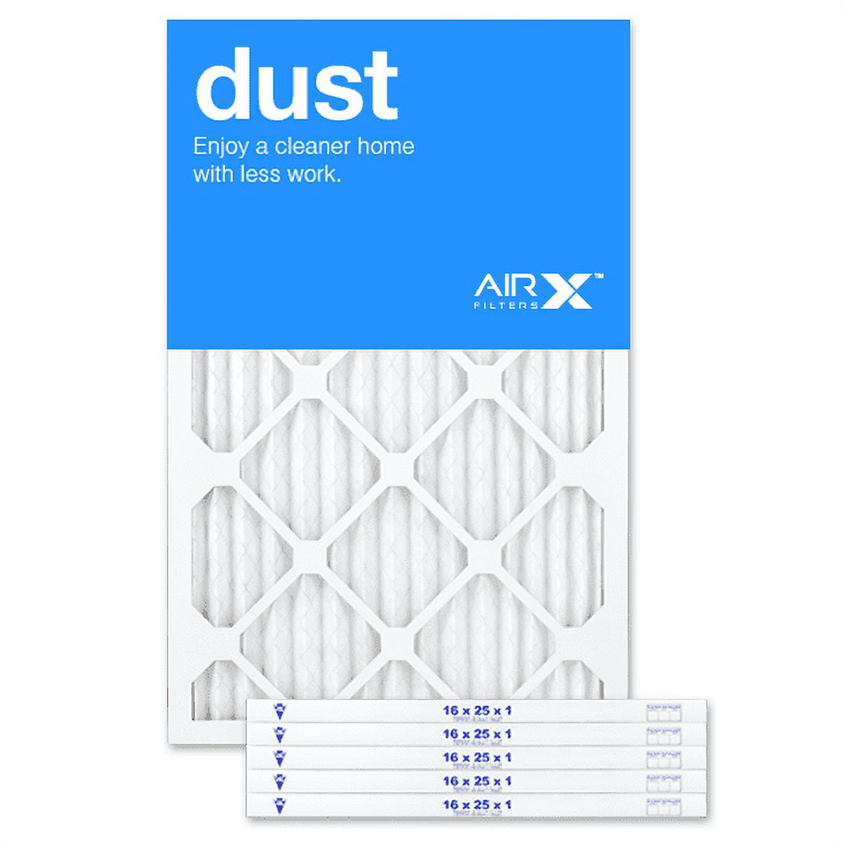 AIRx Filters Dust 16x22x1 Air Filter MERV 8 AC Furnace Pleated Air