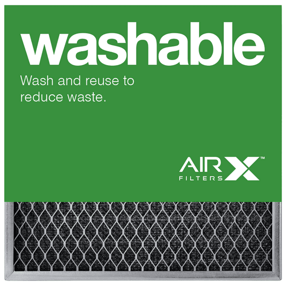 AIRx Filters Washable 14x14x1 Permanent Air Filter MERV 1 Heavy Duty Steel Mesh Filter Replacement to Replace Filtrete Basic Filter, 1-Pack