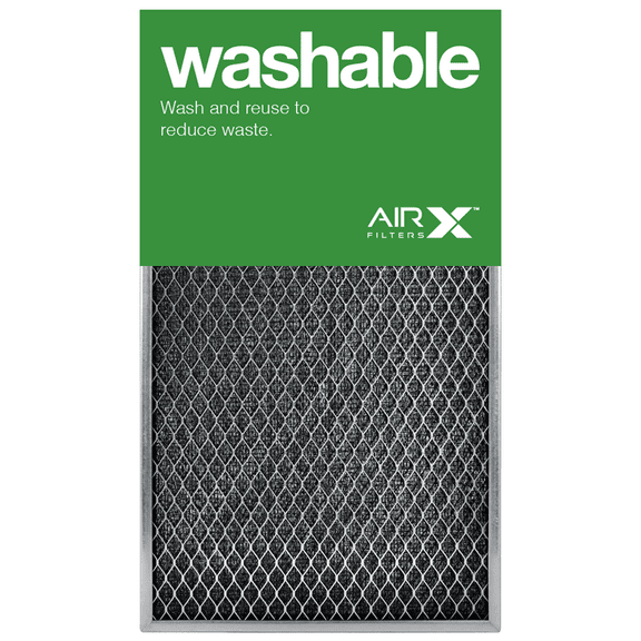 AIRx Filters Washable 14x25x1 Permanent Air Filter MERV 1 Heavy Duty Steel Mesh Filter Replacement to Replace Filtrete Basic Filter, 1-Pack