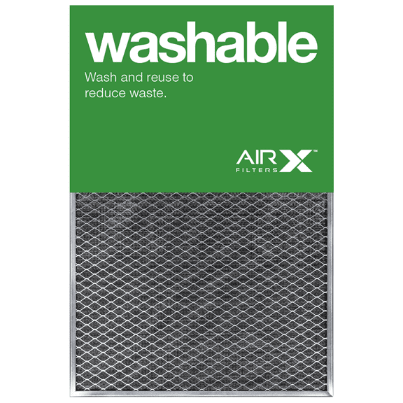 AIRx Filters Washable 20x30x1 Permanent Air Filter MERV 1 Heavy Duty Steel Mesh Filter Replacement to Replace Filtrete Basic Filter, 1-Pack