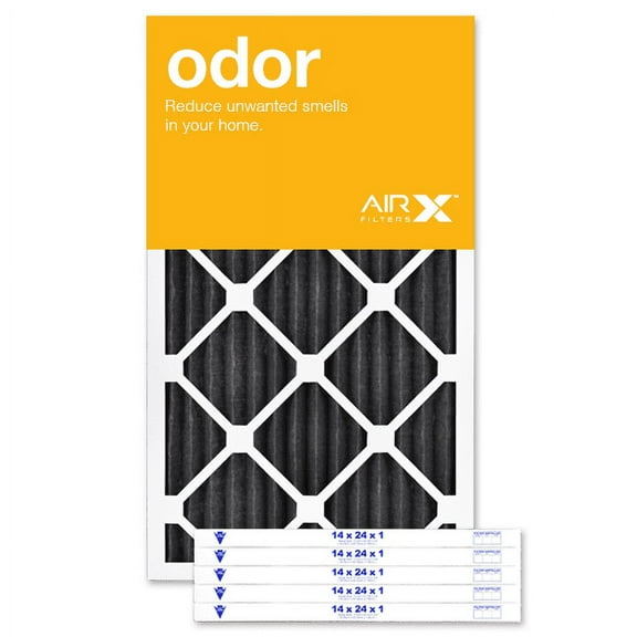 AIRx Odor 14x24x1 Carbon Pleated Filter