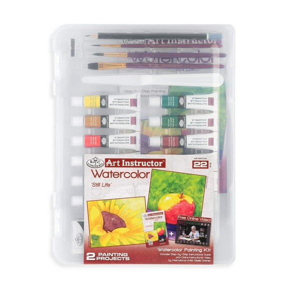 Royal & Langnickel Watercolor Clearview Art Set - 22pc