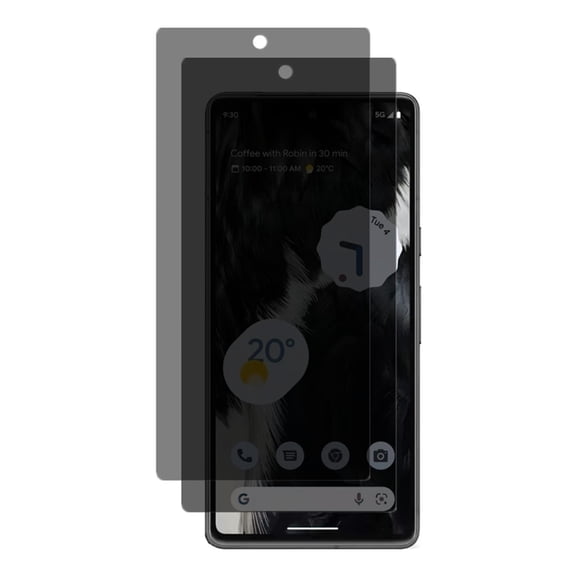 AISELAN [2 Pcs] 9H Hardness Anti-Scratch Anti-SPY Privacy Screen Protector Tempered Glass for Google Pixel 7 2022
