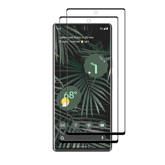 AISELAN [2 Pcs] HD Clear Anti-Scratch Easy Installation Tempered Glass Screen Protector for Google Pixel 6 Pro