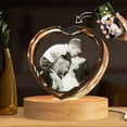 thumbnail image 1 of AISENIN 3D Crystal Photo Birthday Gifts for Women 3D Photo Crystal Personalized Mothers Day Gifts With Your Picture, 4D Laser Etched Picture Engraved Crystal Customized Picture Gifts, 1 of 6
