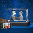 thumbnail image 1 of AISENIN 3D Crystal Photo Picture Personalized Valentines day Mothers Fathers day Birthday Gifts Customized gift for Women Men Her Him Custom Couples Gifts Rectangle, 1 of 5