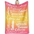thumbnail image 1 of AISENIN Custom Blanket with Name Customized Blanket Personalized Flannel Throw Blankets for Kid Women Men Christmas Birthday Mothers Fathers Valentines Day Gift, 1 of 5