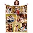 thumbnail image 1 of AISENIN Custom Blanket with Photo Customized Throw Blanket Personalized Birthday Valentine for Women Friends Couples Mom Dad Him Her, 1 of 5