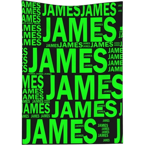 AISENIN Custom Monogrammed Blanket Personalized Name Blanket Customized Blanket with Name Text for Adult Kid Birthday Christmas New Year Gift