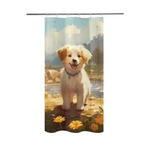 AISENIN Custom Shower Curtain Custom Curtain with photo and text Personalized Shower Curtain Custom Image Custom Backdrop 36*72Inch