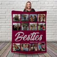 thumbnail image 1 of AISENIN Customized Best Friends Blanket. Photo Fleece Blanket for Besties Forever. Name Blanket. Gifts for Birthday, 1 of 5