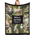 thumbnail image 1 of AISENIN Gifts for Aunt Custom Blankets with Photos Best Aunt Ever Customized Blankets with Photos Personalized Aunt Picture Blanket Collage, 1 of 5