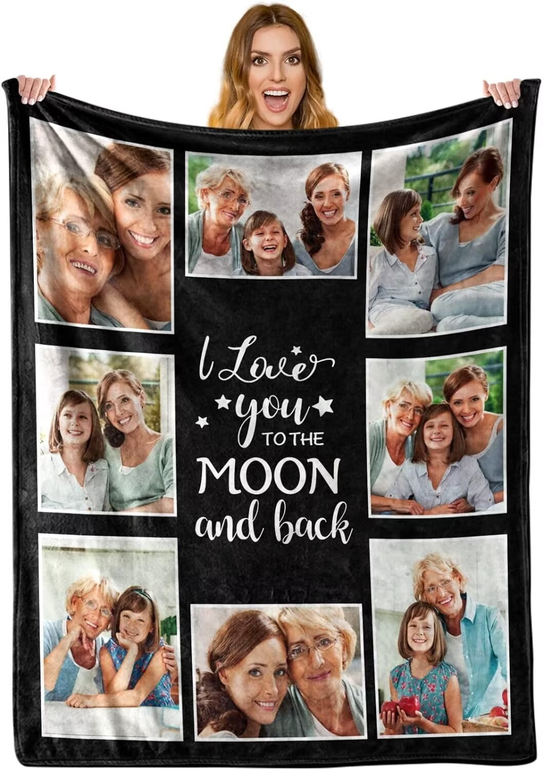 Like Mother Like Daughter - Family Personalized Custom Blanket - Gift For Daughter From Mother