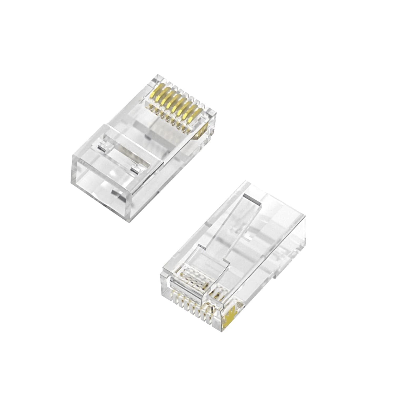 AISENS - A139-0657 - RJ45 8 Thread Cat.6 AWG24 Connector (100 Pcs ...