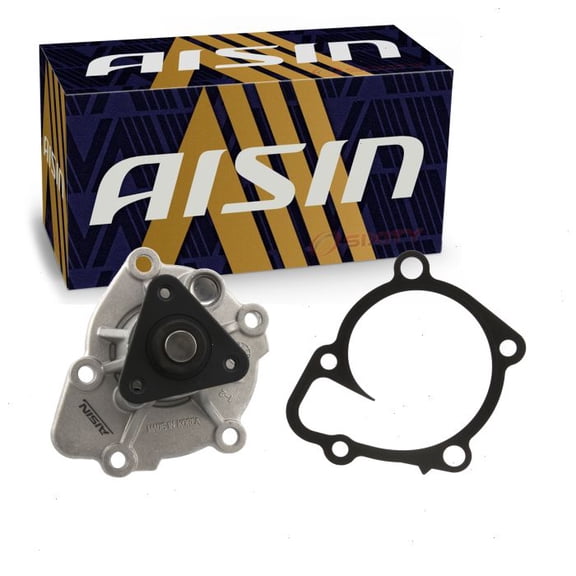 AISIN Water Pump compatible with Mitsubishi Lancer 2.0L 2.4L L4 2008-2017
