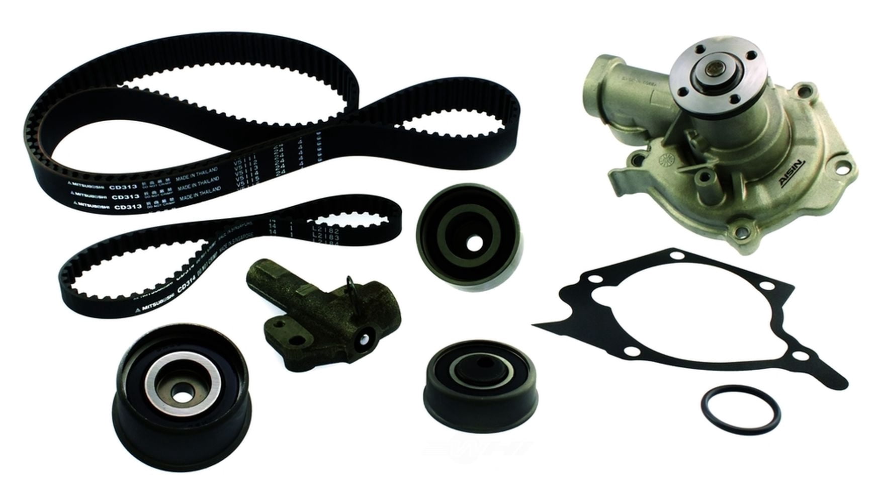 DNJ TBK136 Timing Belt Kit - Fits 1999-2010 Hyundai & Kia 2.5L-2.7L V6 Models (Optima, Santa Fe, Sonata)