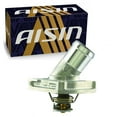thumbnail image 1 of AISIN THN-014 Engine Coolant Thermostat for 14138 143-0788 21200-4W000 343-180 34819 WH-NE-76.5 Cooling Housing Belts Fits select: 2008-2013 INFINITI G37, 2014 INFINITI Q50, 1 of 3
