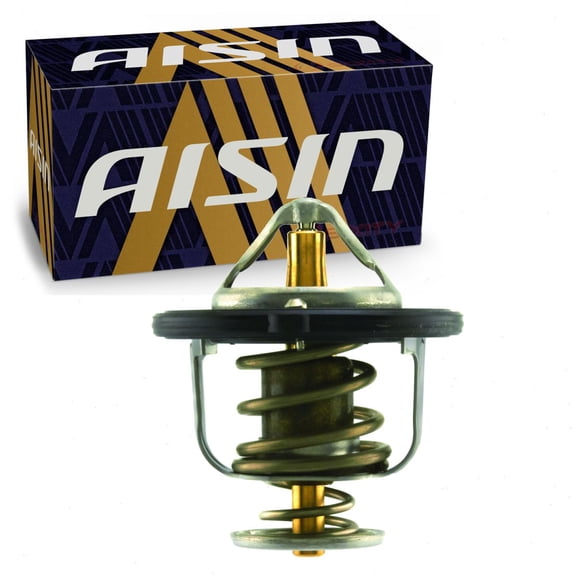 AISIN THZ-002 Engine Coolant Thermostat for 14048 143-0724 17670-77E10 17670-77E11 319-180 33908 34826 48478 8AGX-15-171 90118-WB459 FS05-15-171 KL01-15-171 KL01-15-171A KL0115171A KL0115171A9U