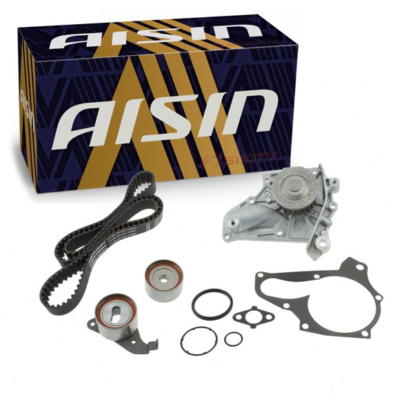 AISIN Timing Belt Kit with Water Pump compatible with Toyota Camry 2.0L 2.2L L4 1987-2001