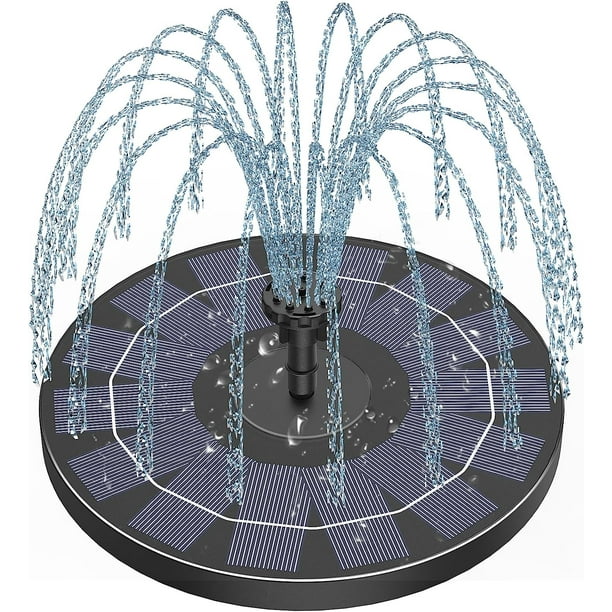 AISITIN Solar Fountain Pump 2023 Upgrade Solar Bird Bath Fountain with