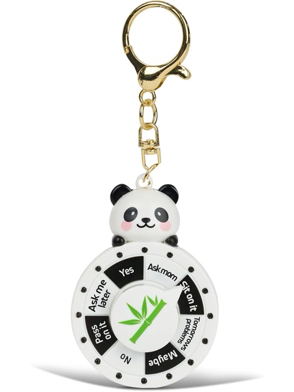 Kids Decision Maker Keychain Spinning Fidget Toy for Kids, Sensory Decision Wheel for Anxiety Relief & ADHD Support
