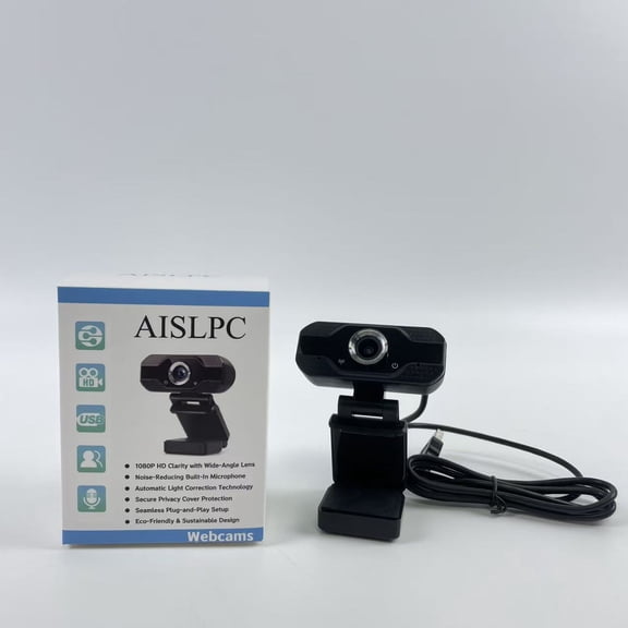AISLPC Webcams, HD Pro Webcam C920, Widescreen Video Calling and Recording, 1080p Camera, Desktop or Laptop Webcam