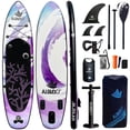 thumbnail image 1 of AISUNSS Inflatable Stand up Paddle Board, 10.6ft Fishing Paddle Boards with Premium SUP Accessories, 1 of 7