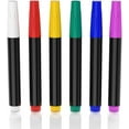 thumbnail image 1 of AITEE Low Odor Dry Erase Markers, Ultra Fine Pointed Tip, Clear Handwriting and Easy to Wipe Suitable for Fridge Calendars, Whiteboards, 6 Colors, 6 Pack, 1 of 5