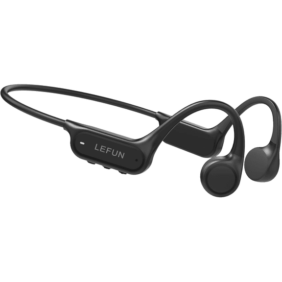 LEFUN X16 Bone Conduction Open-Ear Headphones - Bluetooth 5.4 IPX8 Waterproof Sports Headphones with Mic, 10H Playtime for Swimming, Running, Cycling