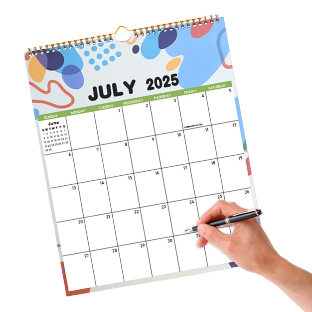 AITOCO 20252026 Wall Calendar Hangable Monthly Calendar TwinWire