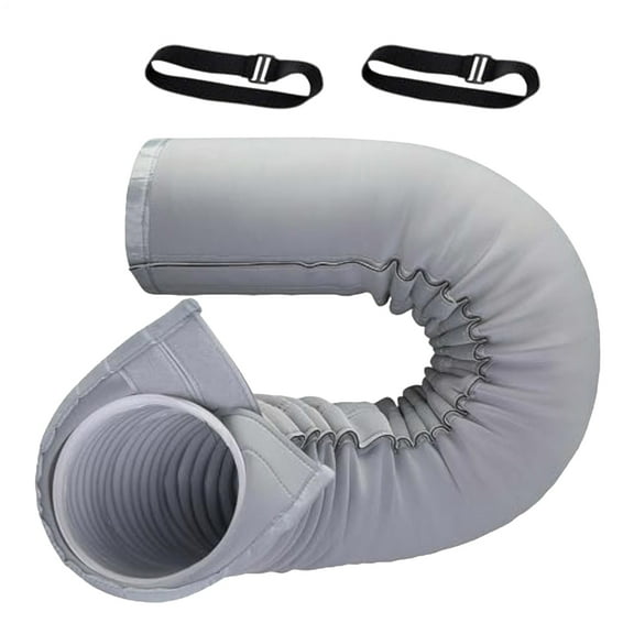 AITOCO AC Hose Insulation Sleeve Air Conditioner Hose Cover Wrap Insulated Dust-Proof Sleeve 5.9 Inch Diameter Pipe Protector for Apartment Garage Attic Hotel Living Room good