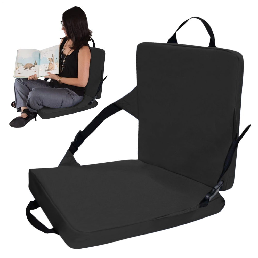AITOCO Bleacher Chairs with Back Stadium Seat Cushion with Back Support ...