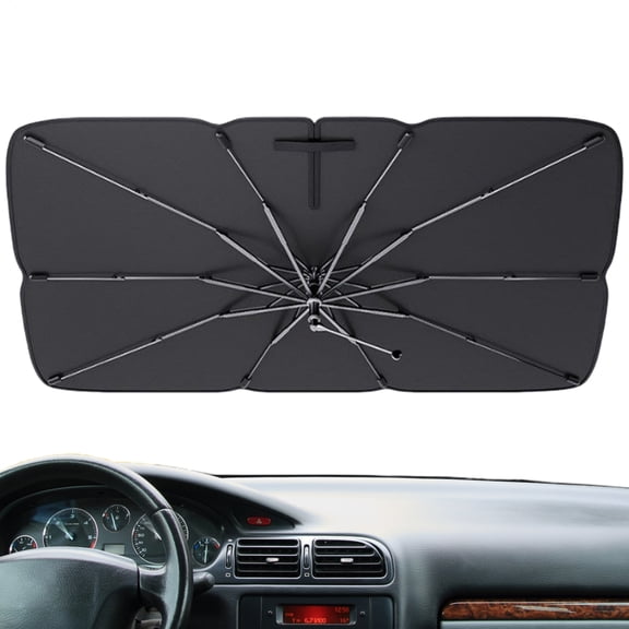 AITOCO Car Sun Shade for Windshield Car Shades for Front Window Foldable Lightweight Uv Blocking Windshield Parasol for Automotive Truck RV Sedan Vehicles workable