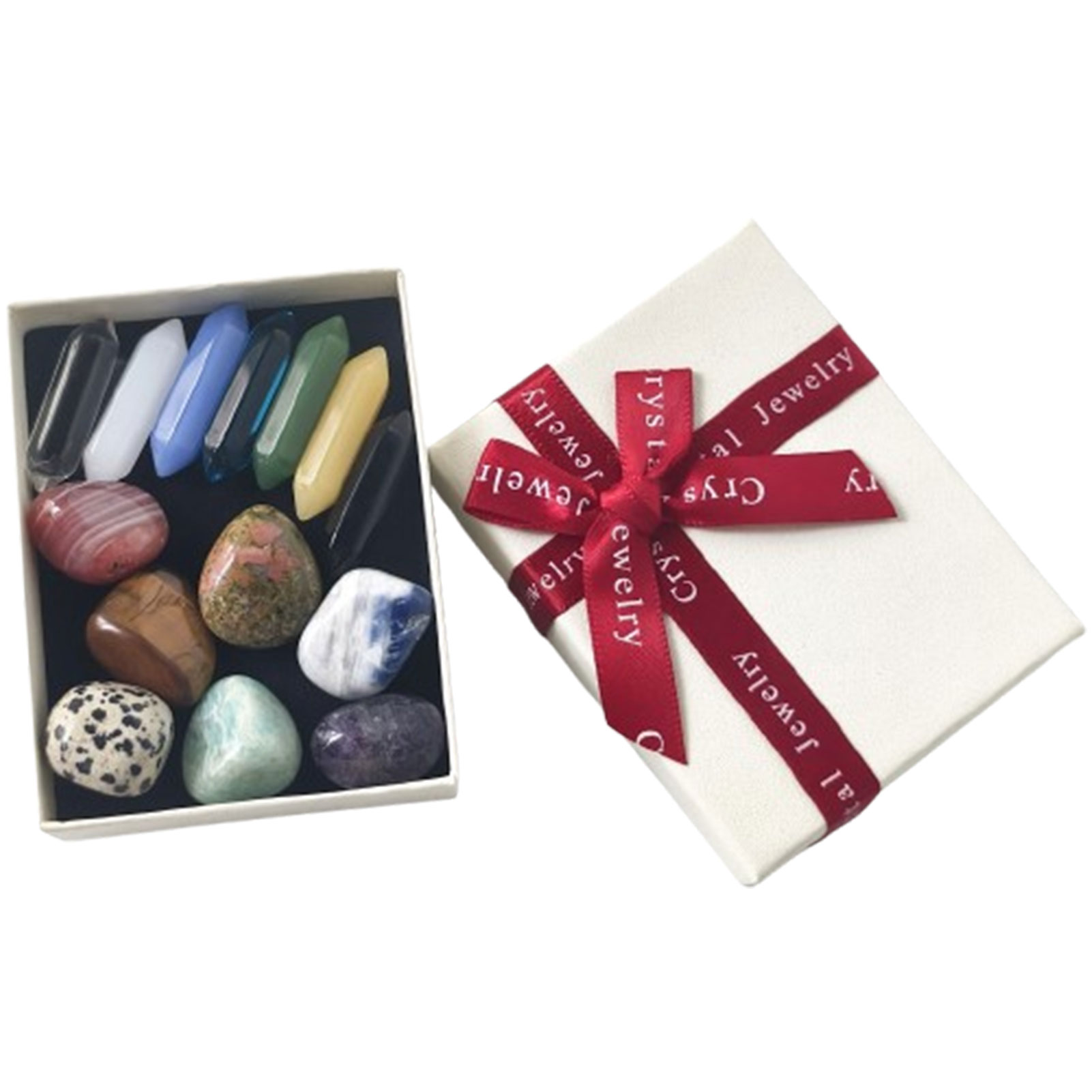 AITOCO Chakra Rocks and Crystals Set,14X Chakra Stones Set,Meditation ...