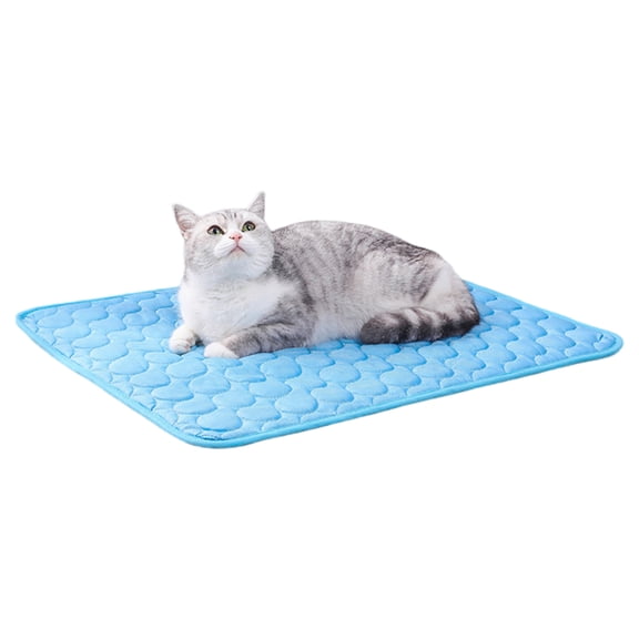 AITOCO Dog Cooling Pad Puppy Kitten Cooler Ice-Silk Mat Summer Pet Beddings Washable Blanket for Large Medium Small Breeds Sleeping Resting Playing well made