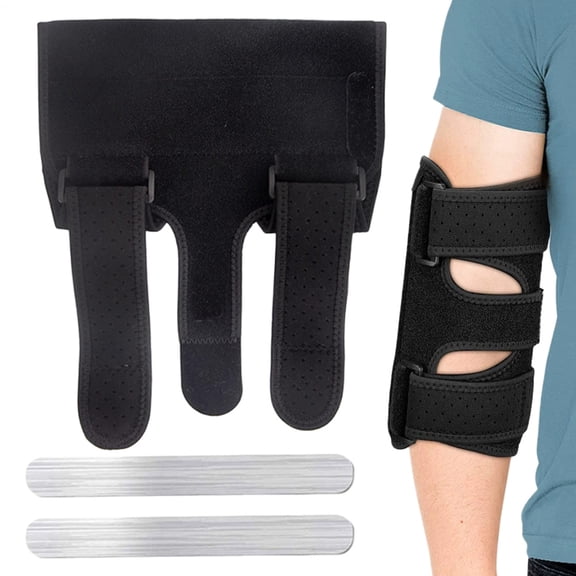 AITOCO Elbow Brace for Sleeping Comfortable Night Elbow Sleep Support Adjustable Breathable Wrap Sleeve for Recovery Men Comfort Home Women Sleeping ordinary
