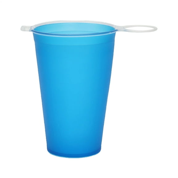 AITOCO Folding Cup 250ML Sports Water Cup Soft Drinking Mug for Gym Workout Fitness Outdoor Picnic Family Gathering Party Indoor current