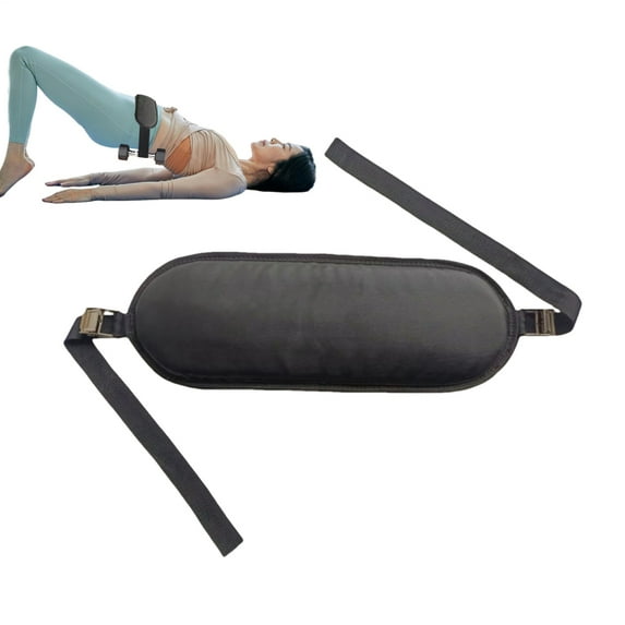 AITOCO Hip Bridge Belt Dumbbell Hip Thrust Belt for Weights Slip-Resistant Non-Slip Attachment Padding Strap for Leg Strengthening Glute Exercise Training Gym Pull-up Workout Rehabilitation boosted