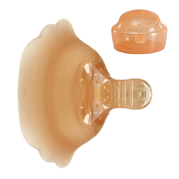 AITOCO Nipple Shield for Breastfeeding Women Nipple Shield for Nursing Mothers Soothing Silicone Covers Protection for Breast Care Mom Birth Nursery Baby Home liberal