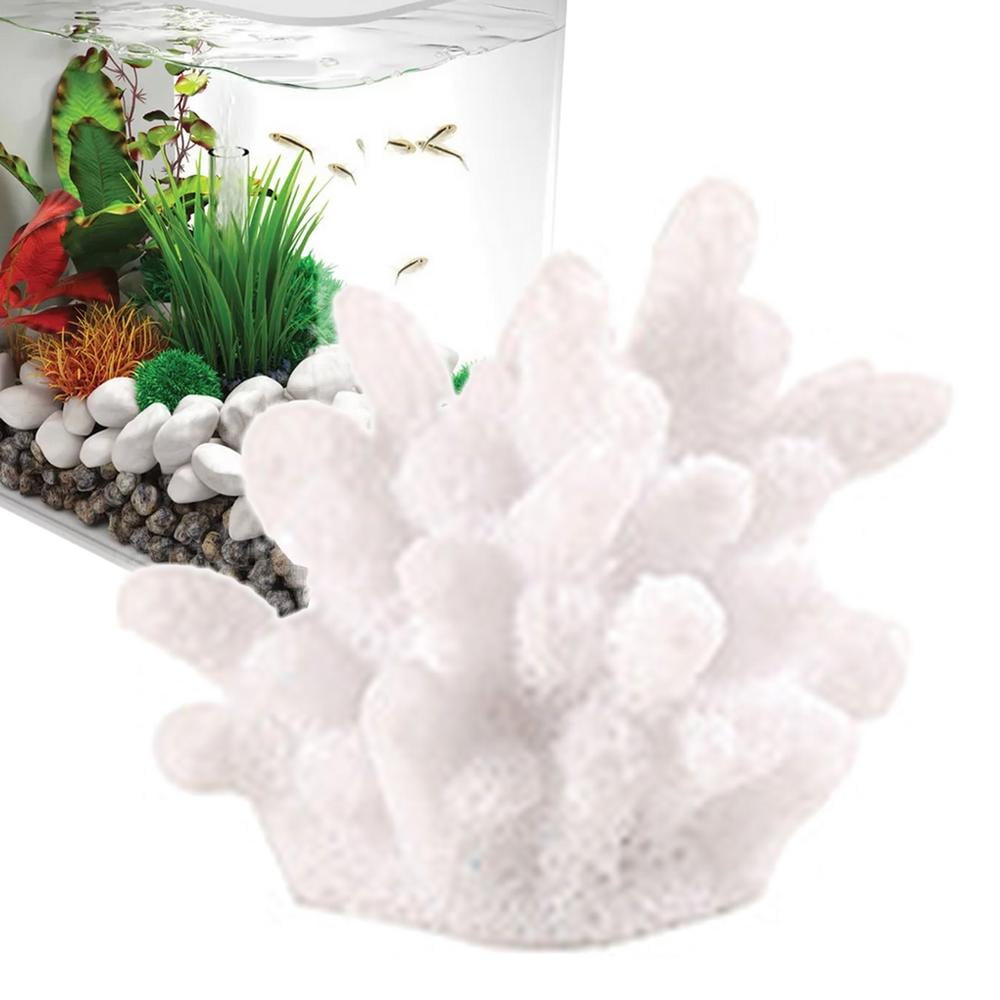 View of AITOCO Small Coral Fish Tank Decor Colorful Small Coral Ornaments ...