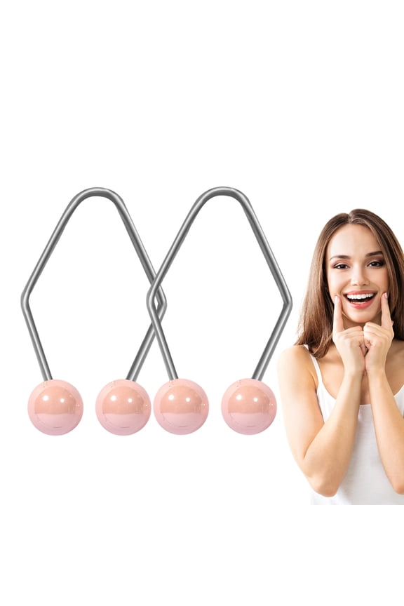Smile Trainer Stainless Steel Rustproof Smile Exercisers Easy to Clean Cheek Lift Beauty Tool for Working Sleeping Reading Typing Studying graceful