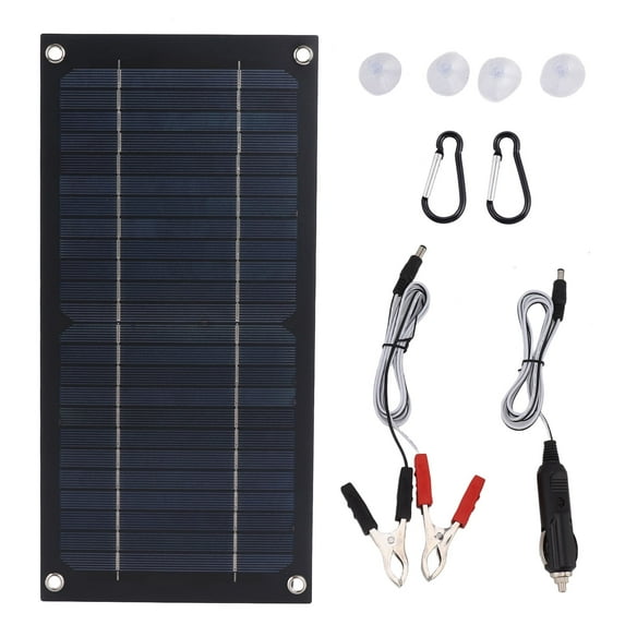 AITOCO Solar Battery Charger, Waterproof 12V 24V Plug and Play, Multi-Functional Charging Tool