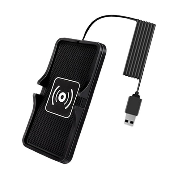 AITOCO Wireless Car Charger Pad, Auto Fast Charging Mat, Non Slip Cell Phone Charger
