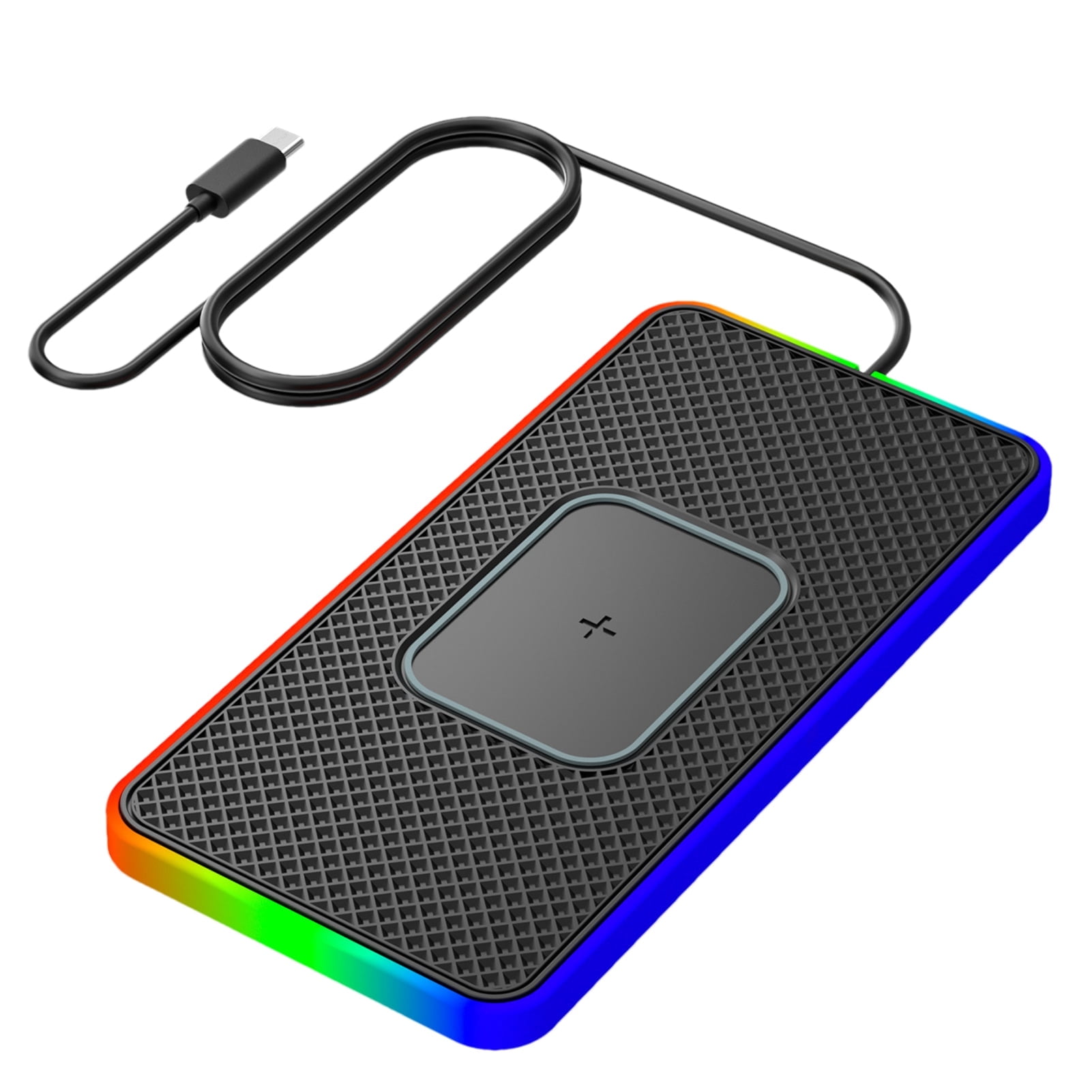 AITOCO Wireless Charging Pad for Car, Non Slip, Fastcharger 15W, QI Car Charger, 1 Pack