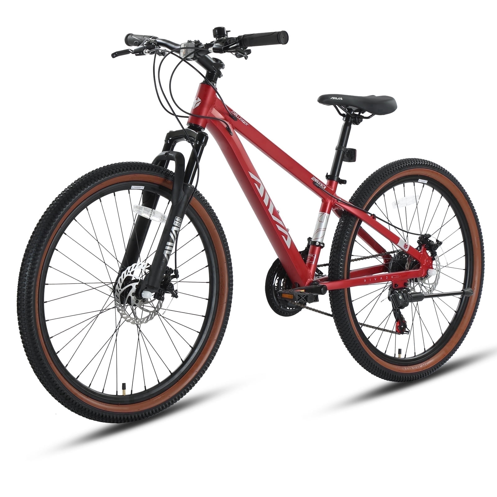 SPATIAL 26" Mountain bike,Aluminum Frame Bicycle,21 Speed Mountain Bicycles fits Men & Women