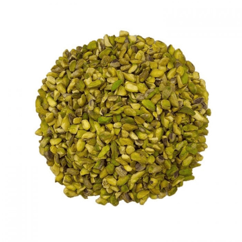 AIVA California Pistachios Halves and Pieces Raw Unsalted 1 lb