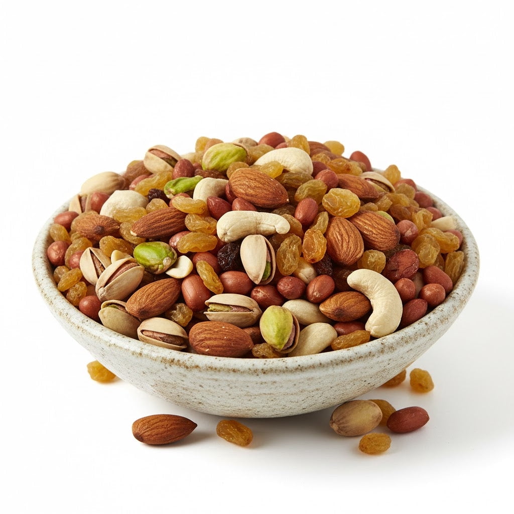 Aiva Nut Mix Raw (Prasad Mix) | Peanuts, Almonds, Pistachios, Cashews ...