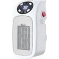 thumbnail image 1 of Aiwa Outlet Plug-in Electric Space Heater, Mini Heater with Adjustable Temperature Control, White, 1 of 7