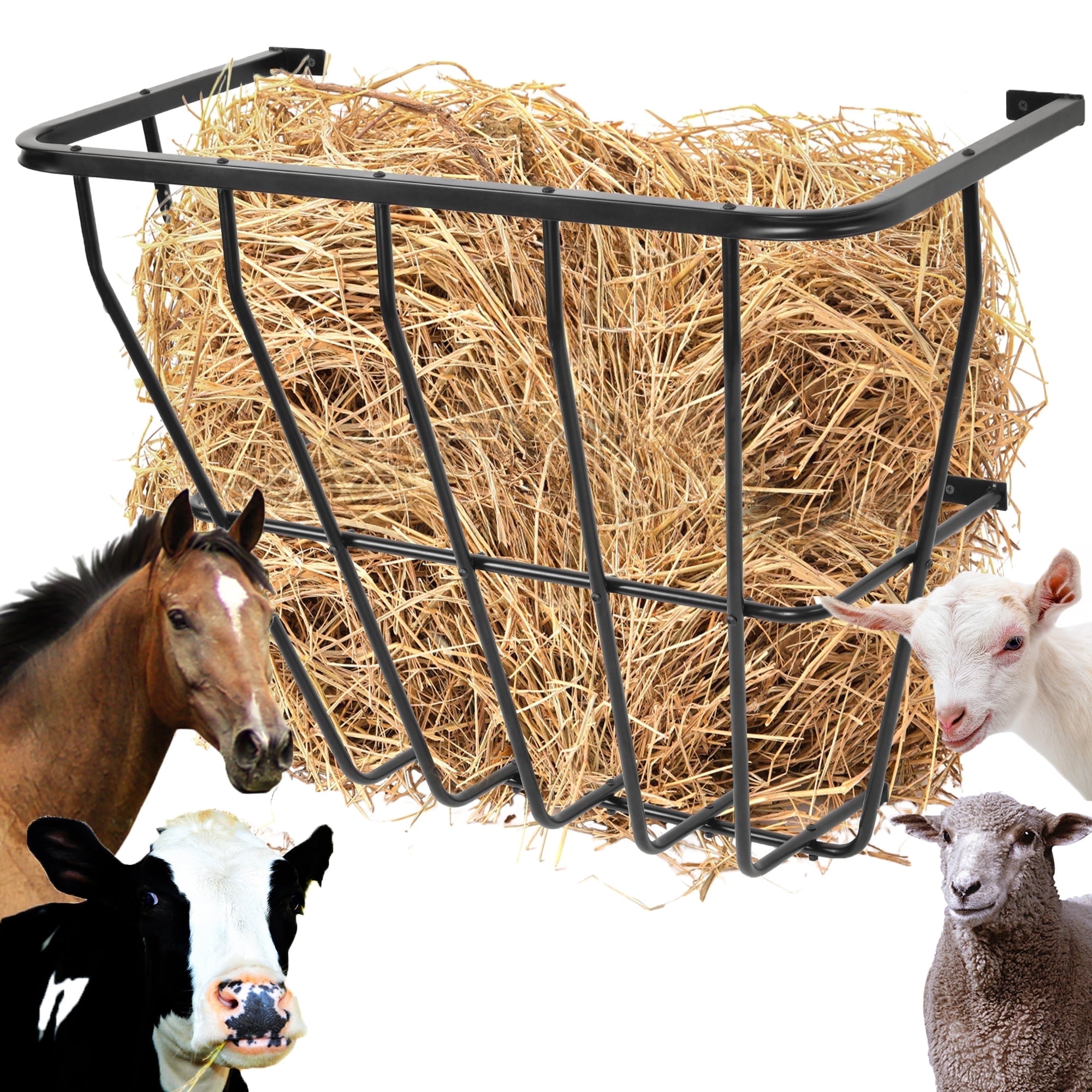 AIWFL Livestock Hay Feeder Wall Mount, 31.5